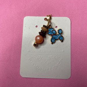 Blue Poodle Dog Chain